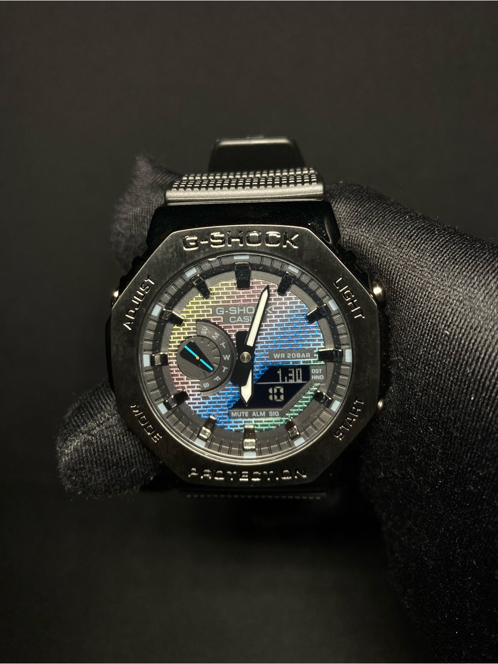 Custom G Shock Black Gm 2100 Model